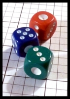 Dice : Dice - 6D Pipped - Eastern Set of Three - Ebay Aug 2013